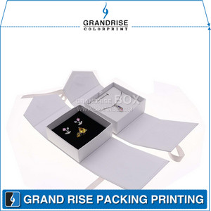 Custom White Personalized Packaging Gift Jewelry Box