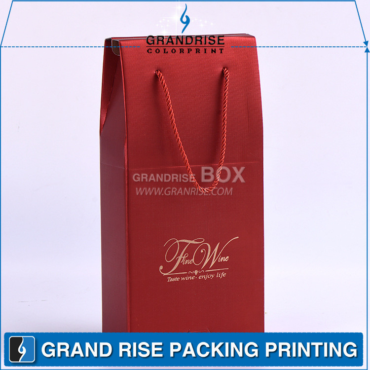 Corrugated Board Wine Boxes With Logo Gift box