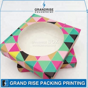 Synthetic Eyelash Private Label Square Colorful Paper Box
