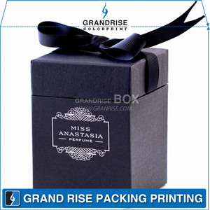 Luxury Rigid Hard Cover Double Wall Cardboard Perfume Box Packaging