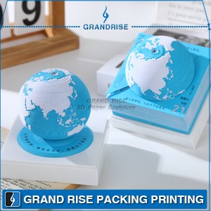 3d  Earth Calendar Book Creative  Calendar Book Paper Carving Ornaments