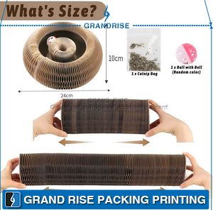 Interactive Scratcher Cat Toy Corrugated Cardboard Cat Scratcher 