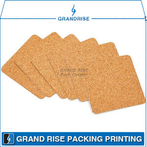 Customization Economic and Reliable Eco-friendly Square or Round Self-adhesive Coaster Cork