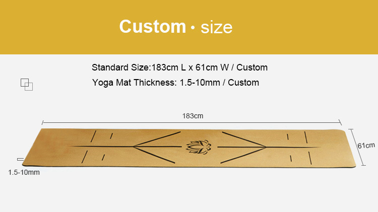Custom Cork Yoga Mats