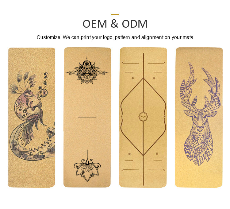 Custom Cork Yoga Mats