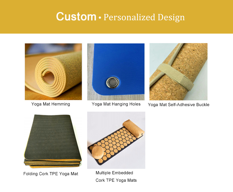 Custom Cork Yoga Mats