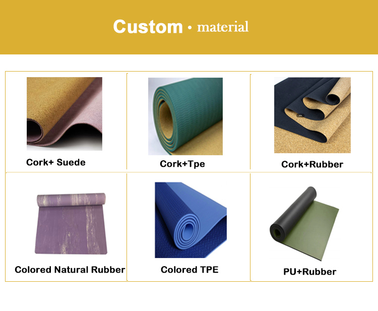 Custom Cork Yoga Mats
